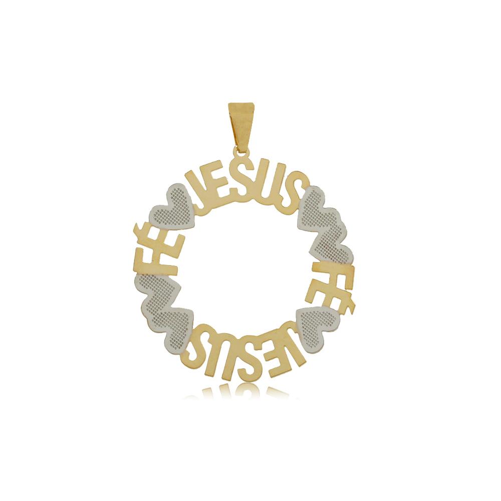 26314 18K Gold Layered Pendant