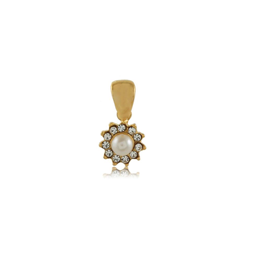 26321 18K Gold Layered Pendant