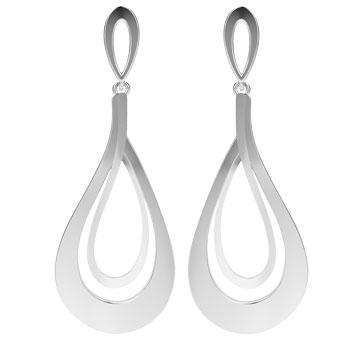 31024P 925 Silver Earring