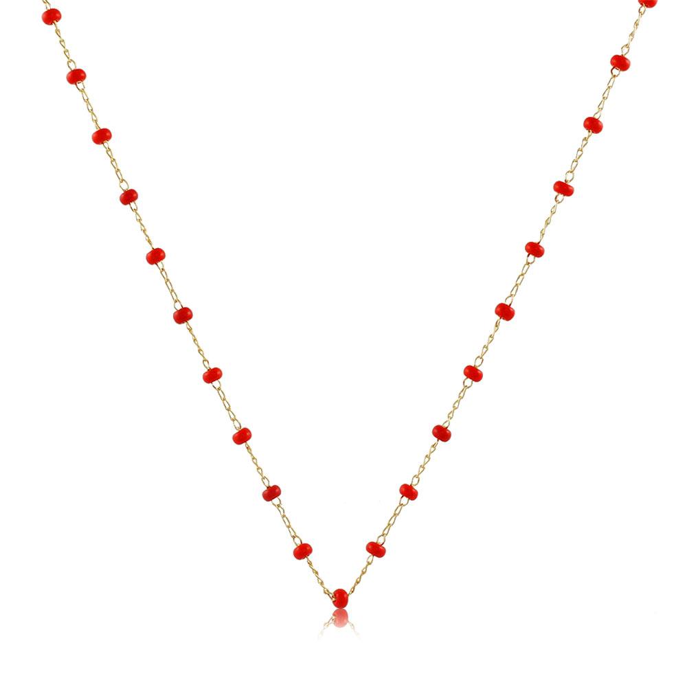 46105 18K Gold Layered Necklace 40cm/16in