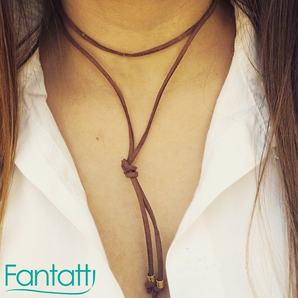 46122 - Leather Chocker 120cm/48in