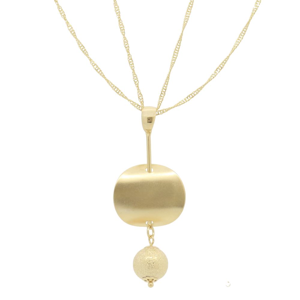 46131 18K Gold Layered Necklace