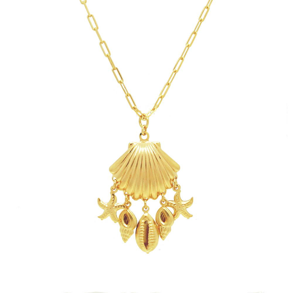 46151 18K Gold Layered Necklace