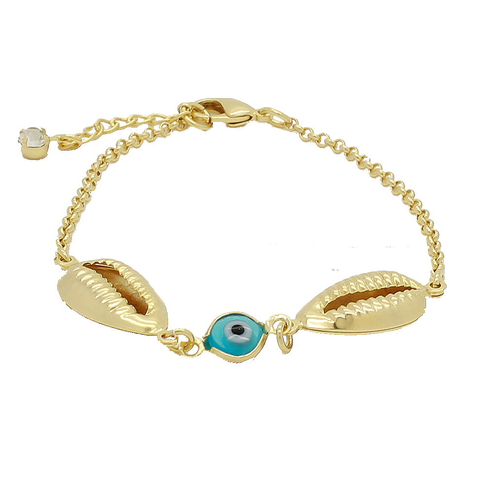 86009 18K Gold Layered Bracelet