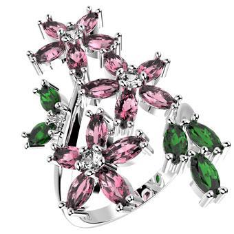 Tarnish Resistant, Nickel free and Hypoallergenic for Sensitive skin, Green/Purple 7