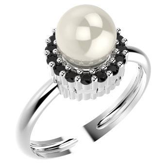 Tarnish Resistant, Nickel free and Hypoallergenic for Sensitive skin, Black CZ 6