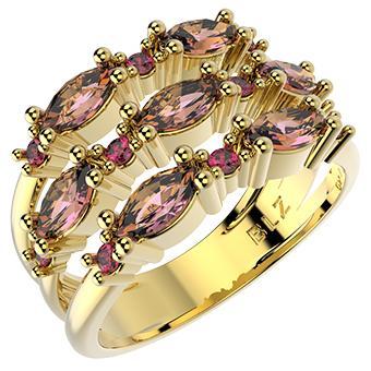 Tarnish Resistant, Nickel free and Hypoallergenic for Sensitive skin, Red/Pink 6