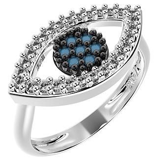 Tarnish Resistant, Nickel free and Hypoallergenic for Sensitive skin, Black/Clear CZ 7