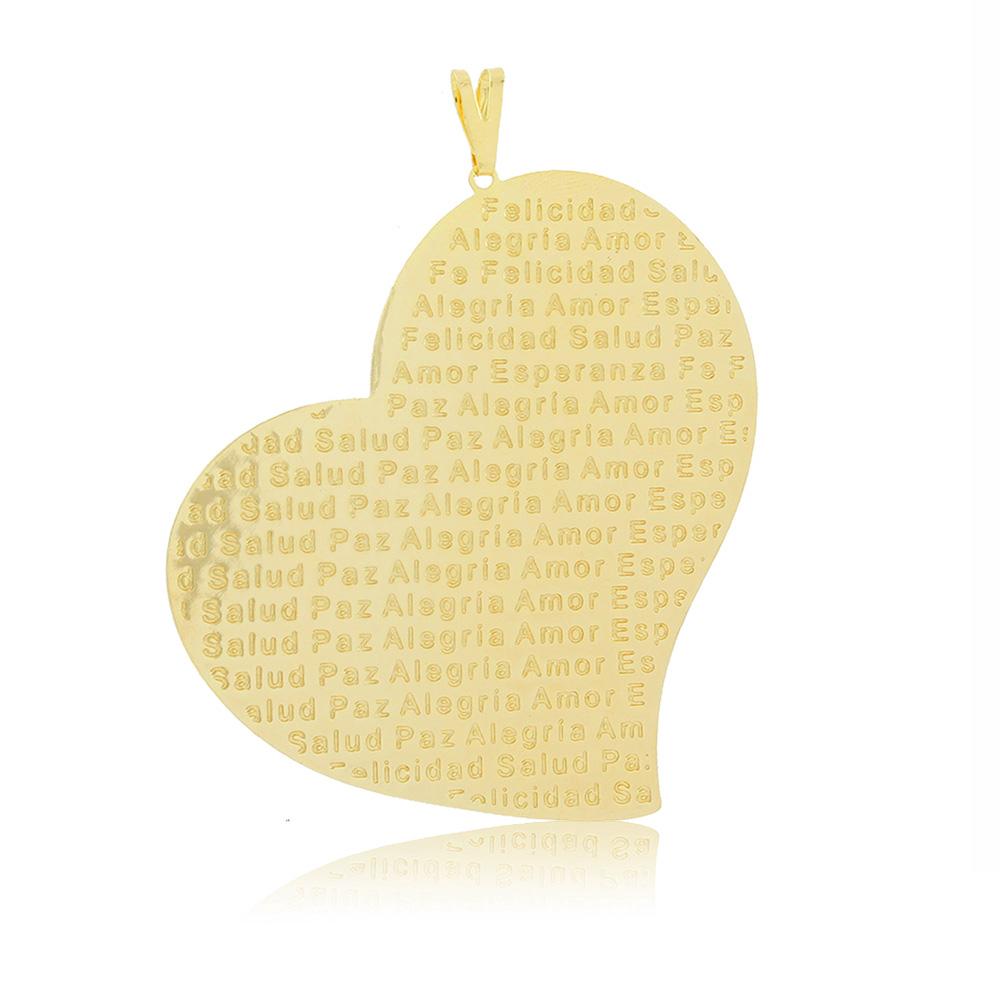 26133 18K Gold Layered Pendant