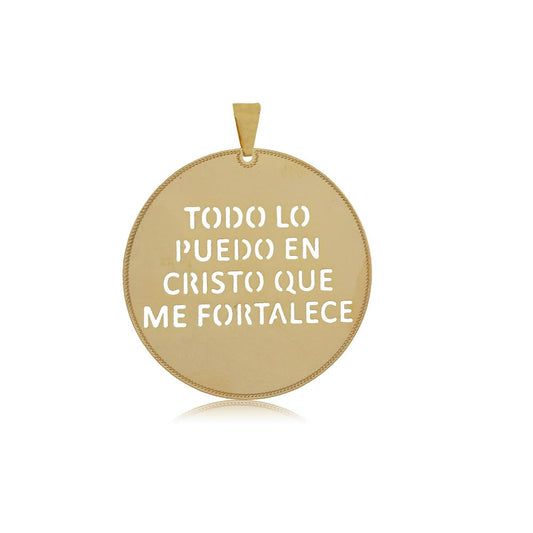 26308 18K Gold Layered Pendant