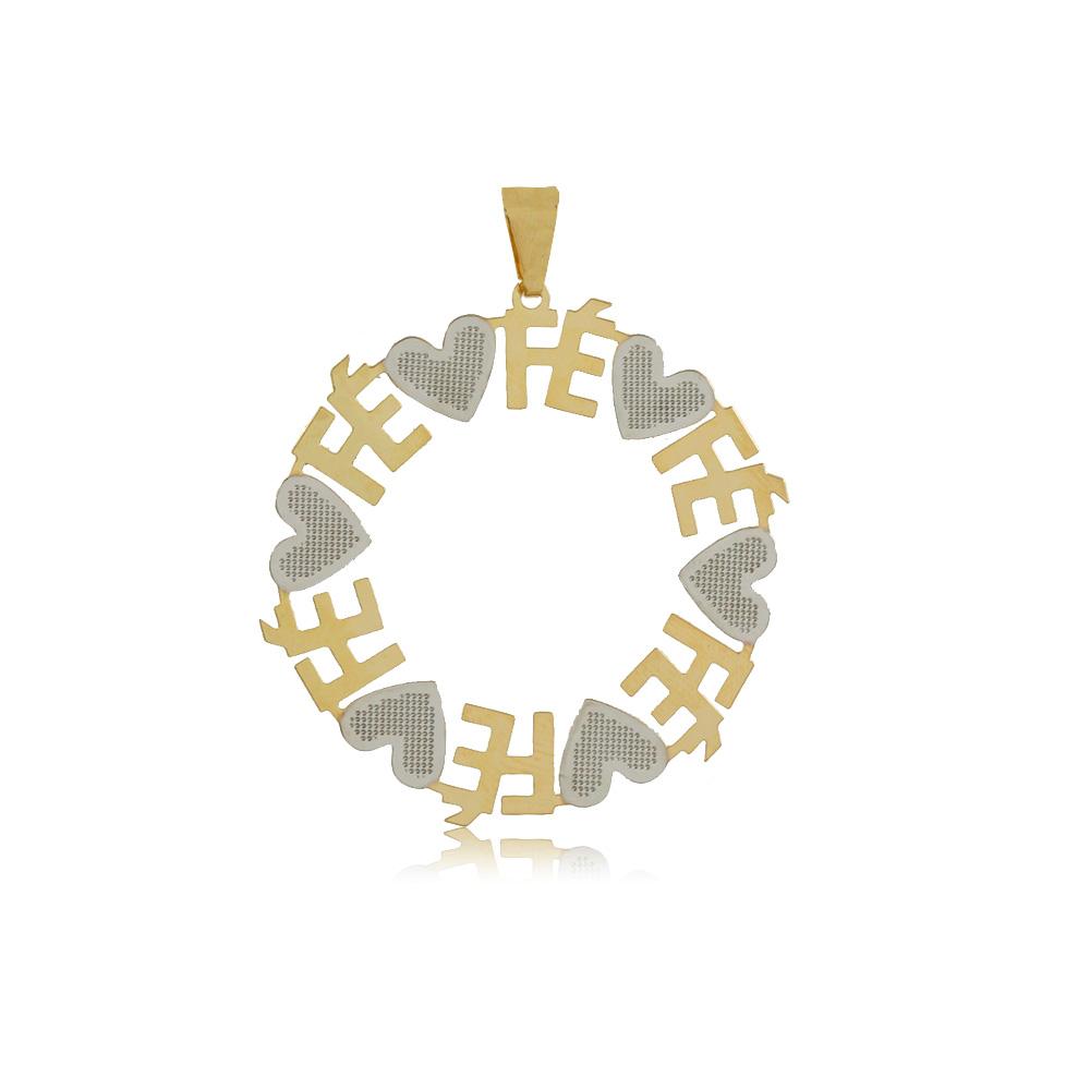 26313 18K Gold Layered Pendant