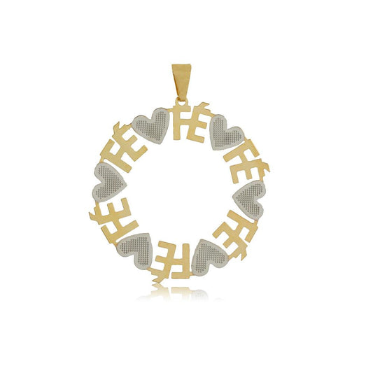26313 18K Gold Layered Pendant