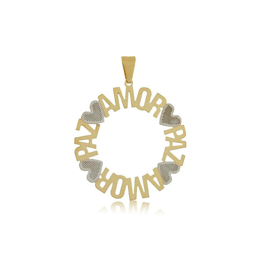 26315 18K Gold Layered Pendant