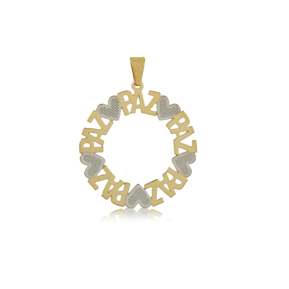 26318 18K Gold Layered Pendant