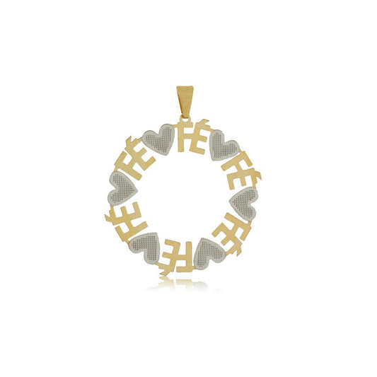 26320 18K Gold Layered Pendant