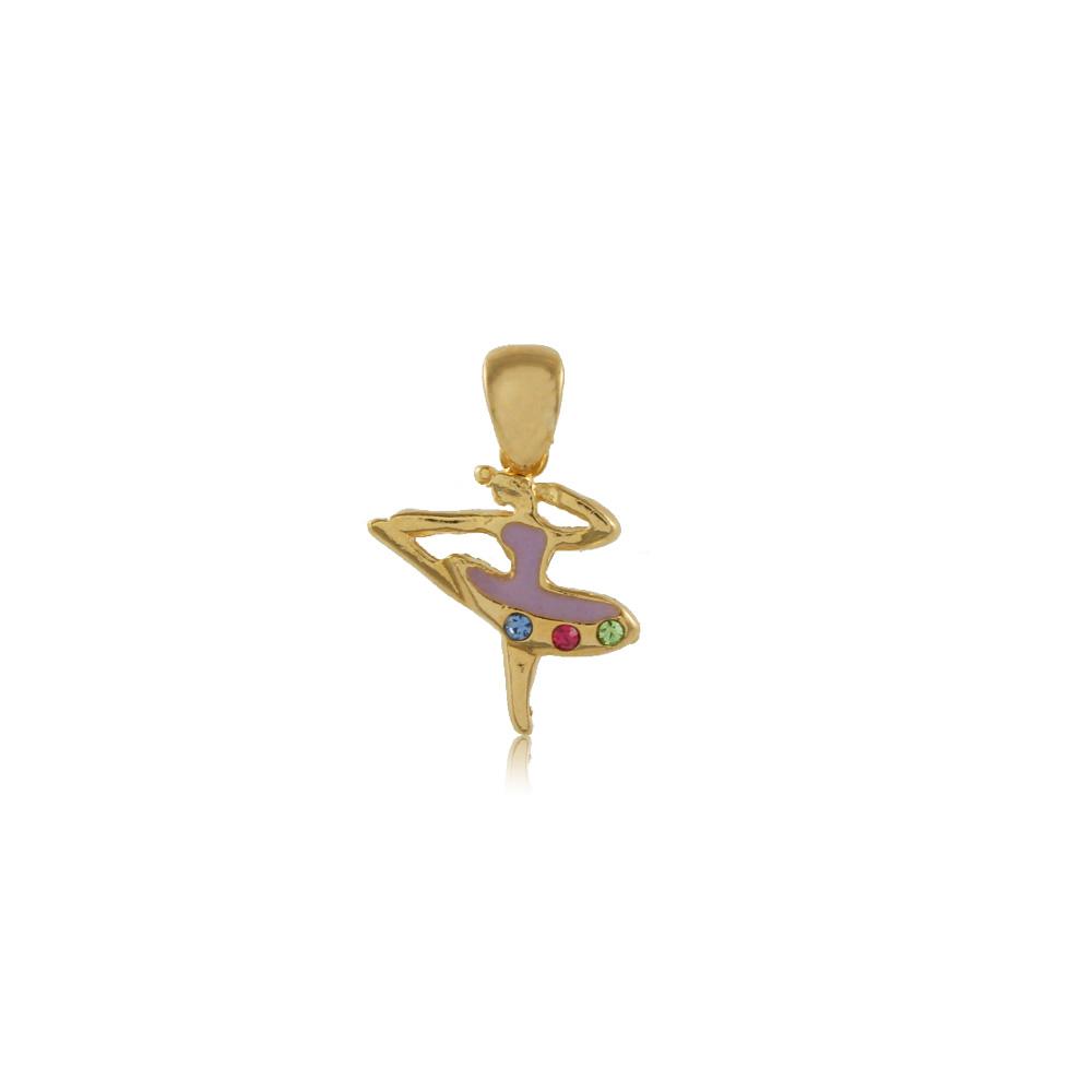26325 18K Gold Layered Pendant