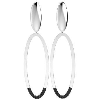 31217P CZ 925 Silver Earring