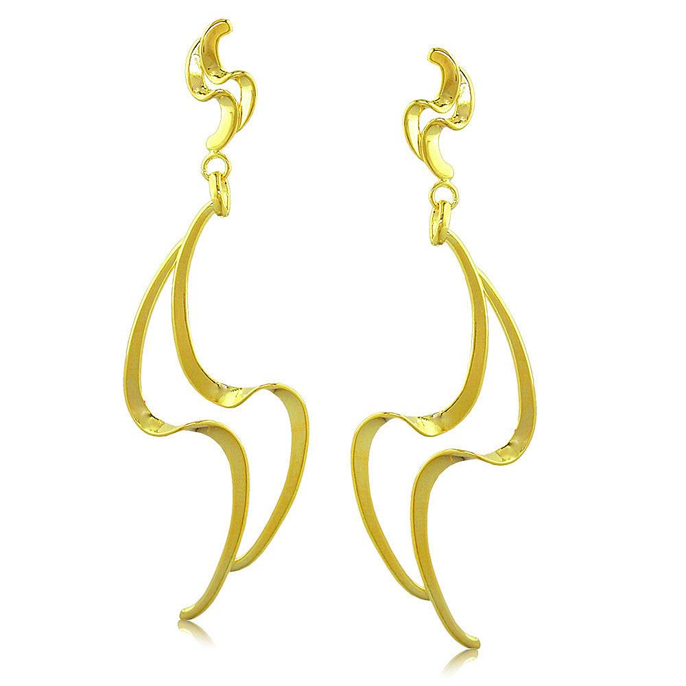 37409 18K Gold Layered Earring