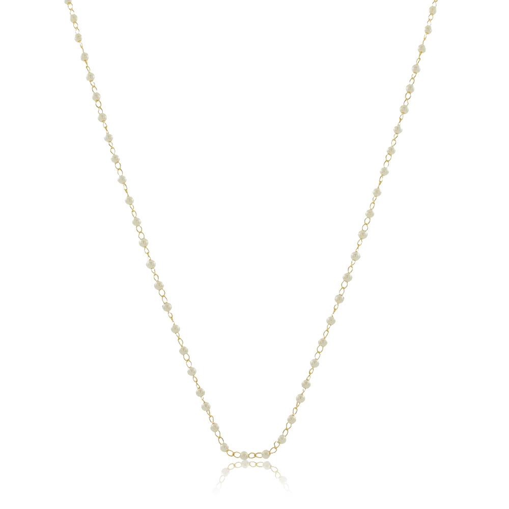 46034 18K Gold Layered 45Necklace 45cm/18in