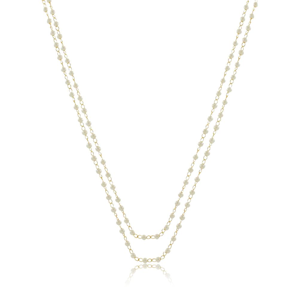 46034 18K Gold Layered 70Necklace 70cm/28in