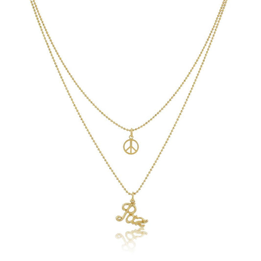 46071 18K Gold Layered Necklace 50cm/20in