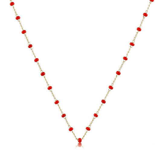 46105 18K Gold Layered Necklace 40cm/16in