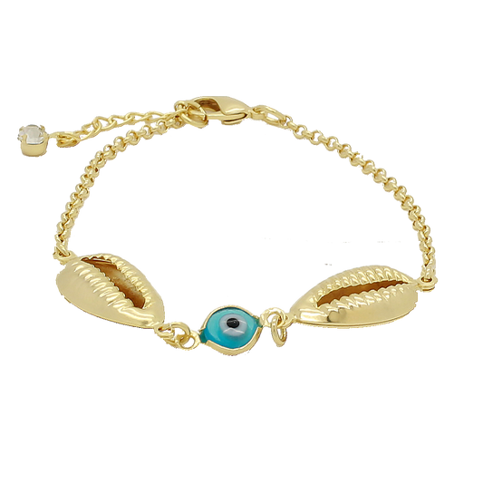 86009 18K Gold Layered Bracelet