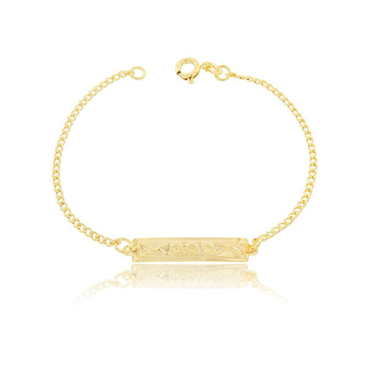 86032 18K Gold Layered Bracelet 16cm/6.4in