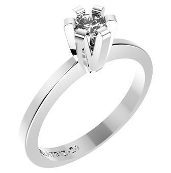 Tarnish Resistant, Nickel free and Hypoallergenic for Sensitive skin, Apparel and Accessories, Jewelry, Rings CZ Ring 925 Sterling Silver Women Jewelry 10522P Clear CZ 6