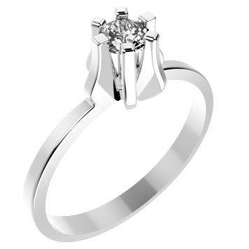 Tarnish Resistant, Nickel free and Hypoallergenic for Sensitive skin, Apparel and Accessories, Jewelry, Rings CZ Ring 925 Sterling Silver Women Jewelry 10972P Clear CZ 6