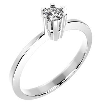 Tarnish Resistant, Nickel free and Hypoallergenic for Sensitive skin, Apparel and Accessories, Jewelry, Rings CZ Ring 925 Sterling Silver Women Jewelry 10975P Clear CZ 6