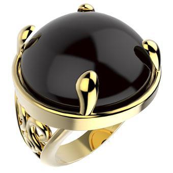 Tarnish Resistant, Nickel free and Hypoallergenic for Sensitive skin, Apparel and Accessories, Jewelry, Rings Ring Finished in 18K Yellow Gold Women Jewelry 12083 6 Tiger Eye