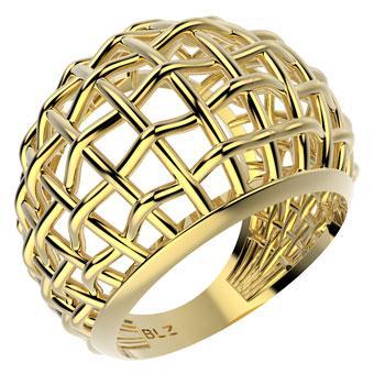 Tarnish Resistant, Nickel free and Hypoallergenic for Sensitive skin, Apparel and Accessories, Jewelry, Rings Ring Finished in 18K Yellow Gold Women Jewelry 12661 10