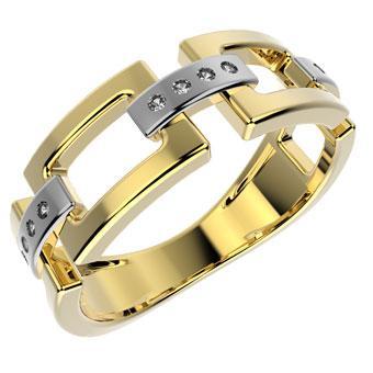 Tarnish Resistant, Nickel free and Hypoallergenic for Sensitive skin, Apparel and Accessories, Jewelry, Rings CZ Ring Finished in 18K Yellow Gold Women Jewelry 12866 6