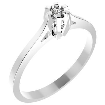 Tarnish Resistant, Nickel free and Hypoallergenic for Sensitive skin, Apparel and Accessories, Jewelry, Rings CZ Ring 925 Sterling Silver Women Jewelry 12935P Clear CZ 6