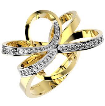 Tarnish Resistant, Nickel free and Hypoallergenic for Sensitive skin, Apparel and Accessories, Jewelry, Rings CZ Ring Finished in 18K Yellow Gold Women Jewelry 13200 6