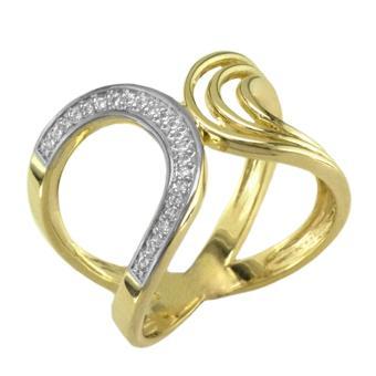 Tarnish Resistant, Nickel free and Hypoallergenic for Sensitive skin, Apparel and Accessories, Jewelry, Rings CZ Ring Finished in 18K Yellow Gold Women Jewelry 13203 6