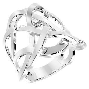 Tarnish Resistant, Nickel free and Hypoallergenic for Sensitive skin, Apparel and Accessories, Jewelry, Rings CZ Ring 925 Sterling Silver Women Jewelry 13815P Clear CZ 6