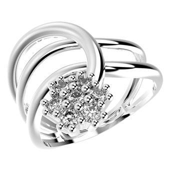 Tarnish Resistant, Nickel free and Hypoallergenic for Sensitive skin,   Clear CZ 7