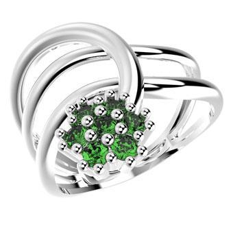 Tarnish Resistant, Nickel free and Hypoallergenic for Sensitive skin, Apparel and Accessories, Jewelry, Rings CZ Ring 925 Sterling Silver Women Jewelry 14099P Clear CZ 6