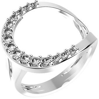 Tarnish Resistant, Nickel free and Hypoallergenic for Sensitive skin, Apparel and Accessories, Jewelry, Rings CZ Ring 925 Sterling Silver Women Jewelry 14208P Clear CZ 6