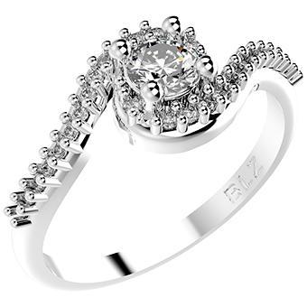 Tarnish Resistant, Nickel free and Hypoallergenic for Sensitive skin, Apparel and Accessories, Jewelry, Rings CZ Ring 925 Sterling Silver Women Jewelry 14301P Clear CZ 6