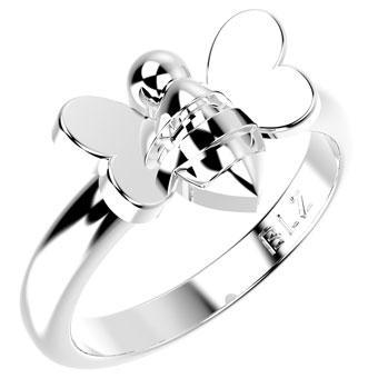 Tarnish Resistant, Nickel free and Hypoallergenic for Sensitive skin, Apparel and Accessories, Jewelry, Rings Ring 925 Sterling Silver Women Jewelry 19053P 3