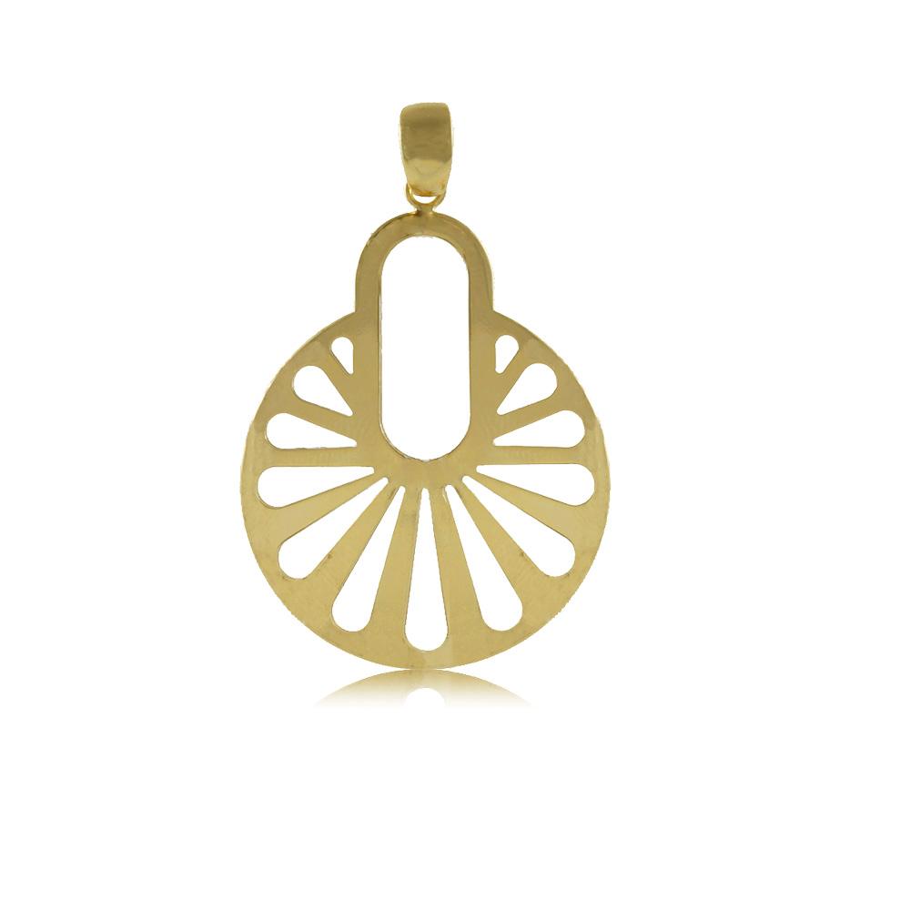 Tarnish Resistant, Nickel free and Hypoallergenic for Sensitive skin, Apparel and Accessories, Jewelry, Charms and Pendants Pendant Finished in 18K Yellow Gold Women Jewelry 20107R