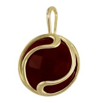 Tarnish Resistant, Nickel free and Hypoallergenic for Sensitive skin, Apparel and Accessories, Jewelry, Charms and Pendants Pendant Finished in 18K Yellow Gold Women Jewelry 22416