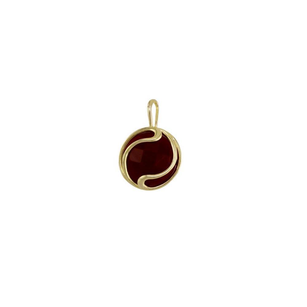 Pendant Finished in 18K Yellow Gold Women Jewelry 22416