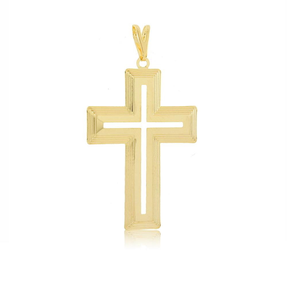 Tarnish Resistant, Nickel free and Hypoallergenic for Sensitive skin, Apparel and Accessories, Jewelry, Charms and Pendants Pendant Finished in 18K Yellow Gold Religious Jewelry 26095