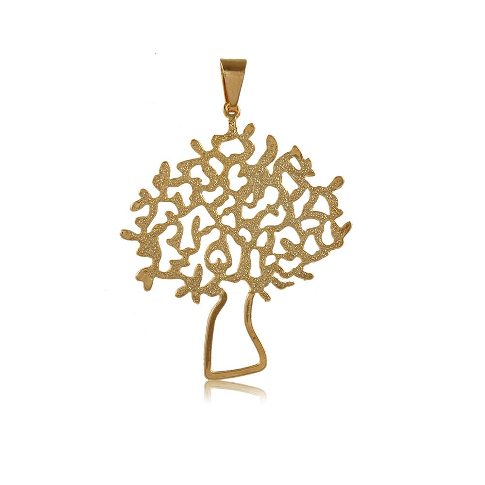 Tarnish Resistant, Nickel free and Hypoallergenic for Sensitive skin, Apparel and Accessories, Jewelry, Charms and Pendants Tree of Life Pendant Finished in 18K Yellow Gold Women Jewelry 26109