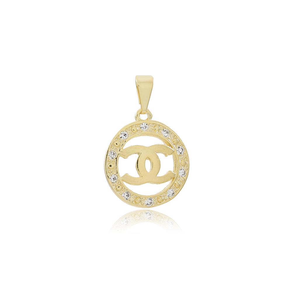 Tarnish Resistant, Nickel free and Hypoallergenic for Sensitive skin, Apparel and Accessories, Jewelry, Charms and Pendants Pendant Finished in 18K Yellow Gold Women Jewelry 26378