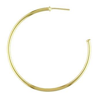 Tarnish Resistant, Nickel free and Hypoallergenic for Sensitive skin, Apparel and Accessories, Jewelry, Earrings Hoop Earring Finished in 18K Yellow Gold Women Jewelry 35263